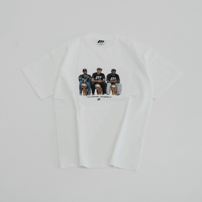 Three Peat Oversized T-Shirt 310gsm - White