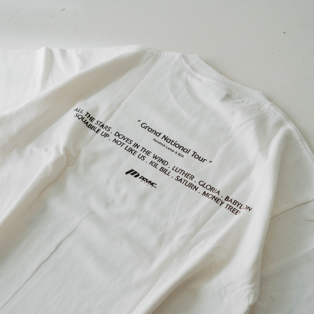 Kendrick & SZA Oversized T-Shirt 310gsm - White