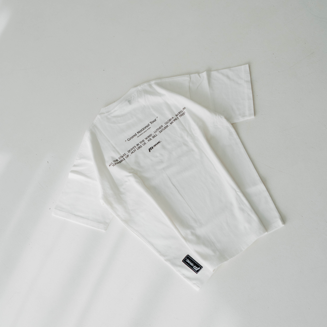 Kendrick & SZA Oversized T-Shirt 310gsm - White